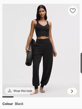 Rulu Drapey Oversized High-Rise Yoga Jogger Size MEDIUM